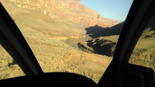 Grand Canyon Flight Landing